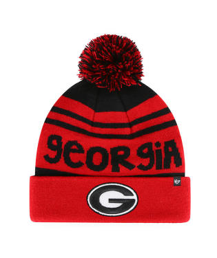 Georgia Bulldogs - Red Playground Youth Knit Beanie, 47 Brand