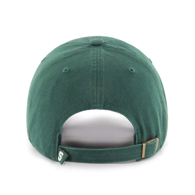 Michigan State Spartans - Dark Green Clean Up Hat, 47 Brand