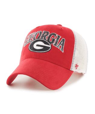 Georgia Bulldogs - Clean Up Women's Red Hat, 47 Brand