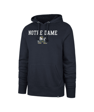 Notre Dame Fighting Irish - Fall Navy Pregame Headline Hoodie