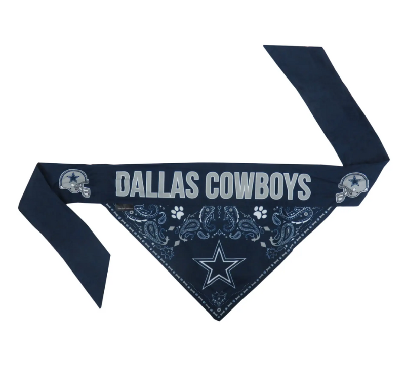 Dallas Cowboys - Reversible Pet Bandana for Dogs & Cats