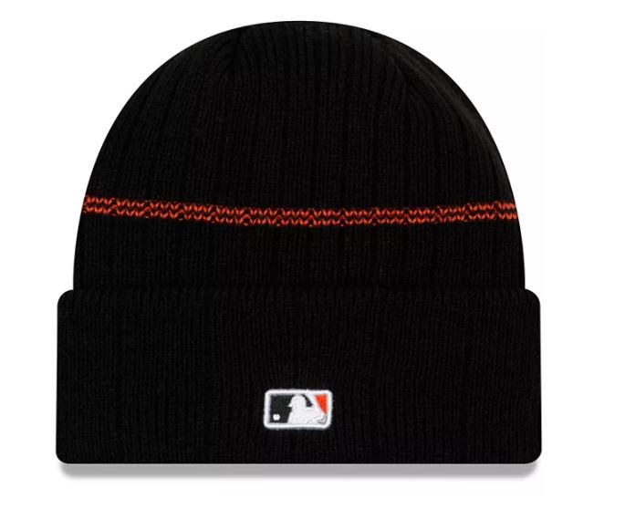 Baltimore Orioles - Primary Logo on Field Sport Cuffed Knit Hat, New Era