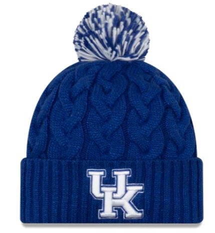 Kentucky Wildcats - Purple Cozy Cable Womens Knit Hat, New Era