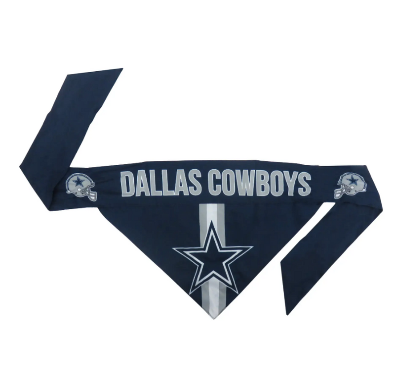 Dallas Cowboys - Reversible Pet Bandana for Dogs & Cats