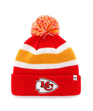 Kansas City Chiefs - The Breakaway Cuff Knit, 47 Brand