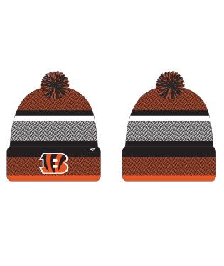 Cincinnati Bengals - Black Northward Cuff Knit, 47 Brand