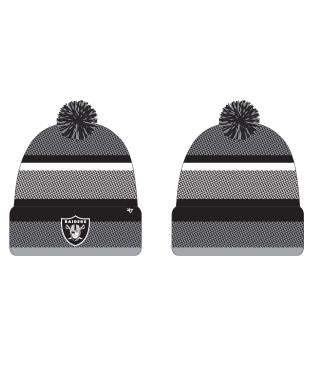 Las Vegas Raiders - Black Northward Cuff Knit, 47 Brand