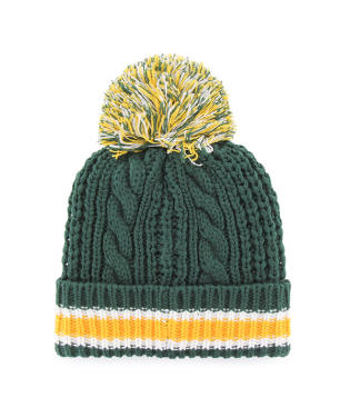 Green Bay Packers - Dark Green Sorority Cuff Knit, 47 Brand