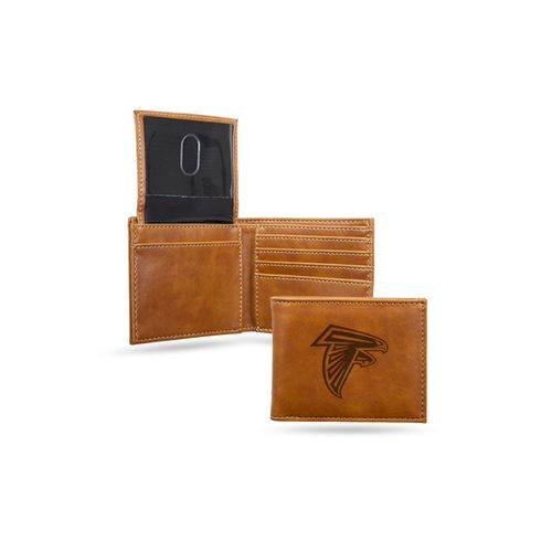 Atlanta Falcons Laser Engraved Billfold Wallet