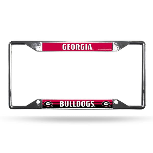 Georgia Bulldogs - EZ View Chrome Frame