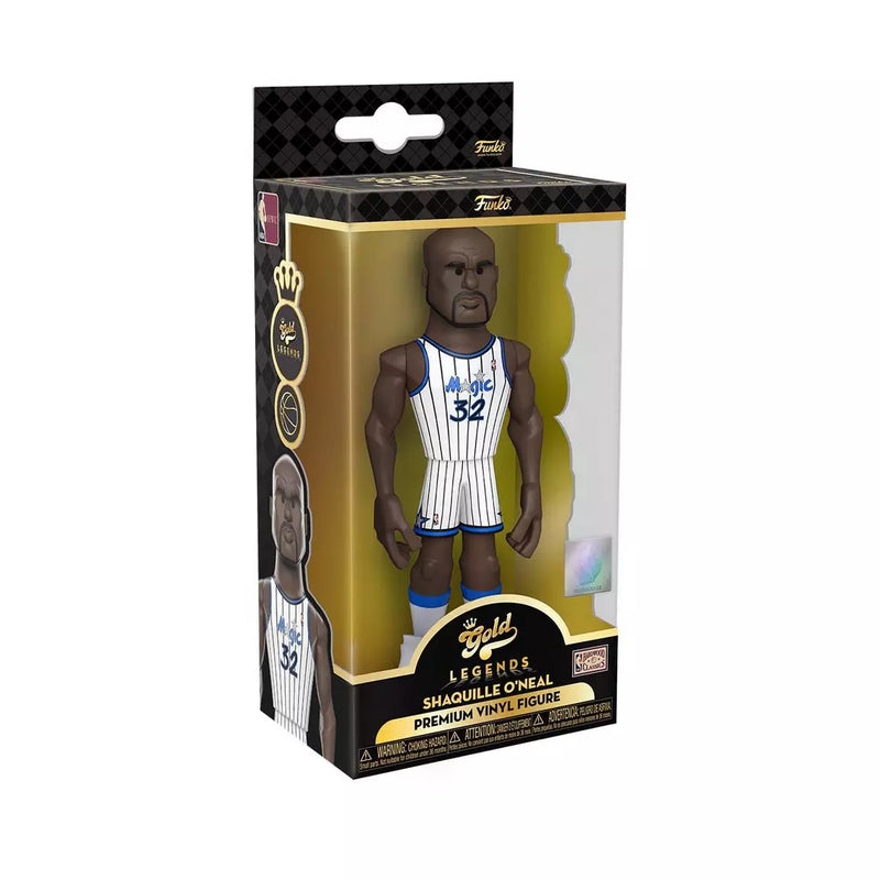 Funko NBA: Orlando Magic - Shaquille O'Neal Vinyl Gold Legends Figure (with Chase)