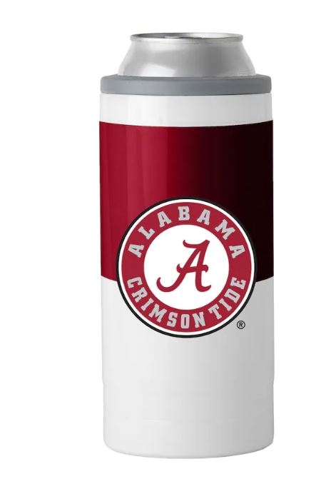 Alabama Crimson Tide - 12oz Colorblock Slim Can Cooler