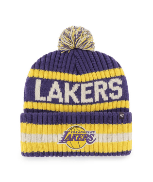 Los Angeles Lakers - Purple Bering Cuff Knit Hat, 47 Brand