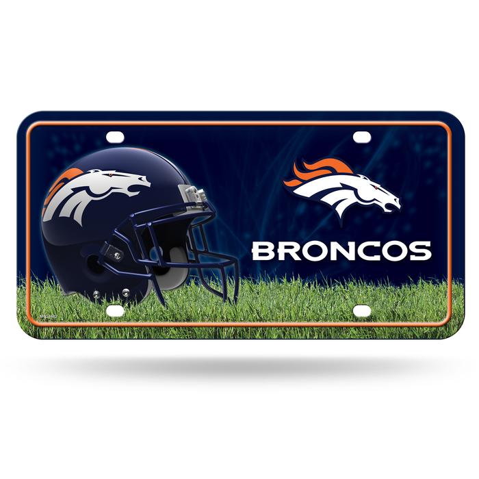 Denver Broncos - Metal License Plate