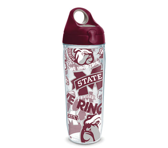 Mississippi State Bulldogs - All Over Wrap with Travel Lid