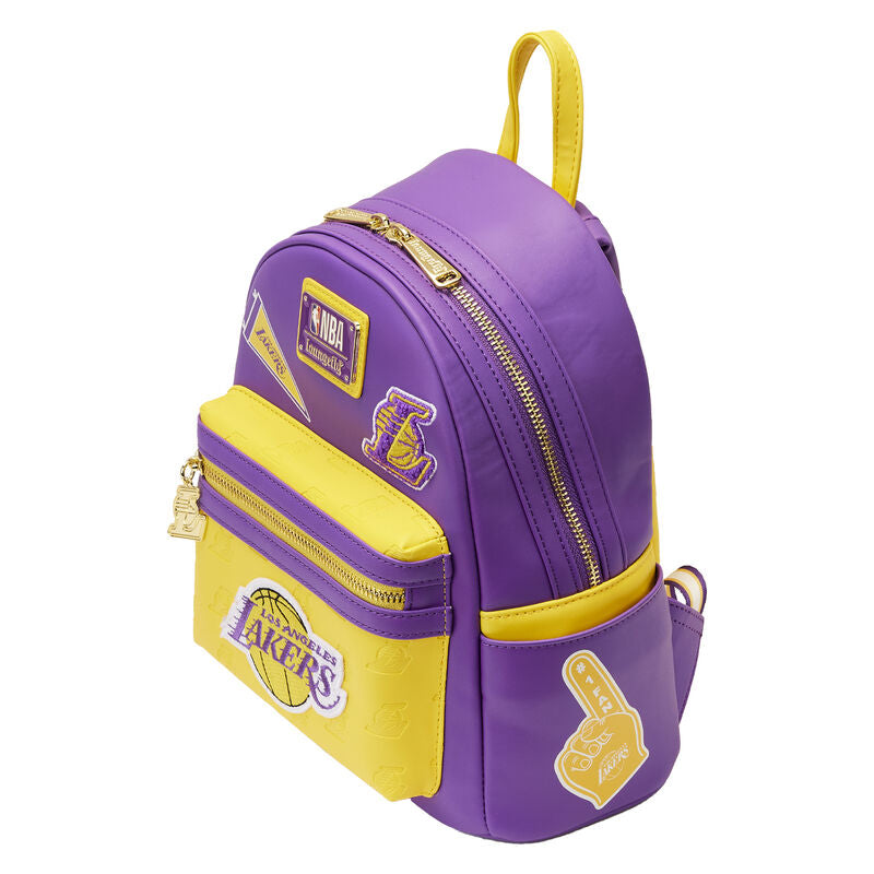 Los Angeles Lakers - NBA Patch Icons Mini Backpack