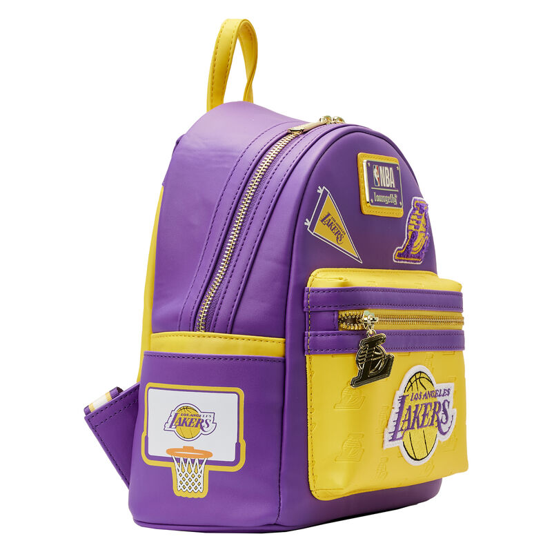 Los Angeles Lakers - NBA Patch Icons Mini Backpack