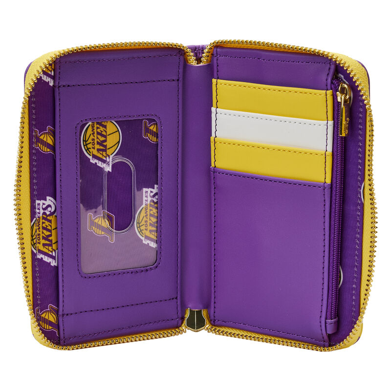 Los Angeles Lakers - NBA Patch Icons Zip Around Wallet