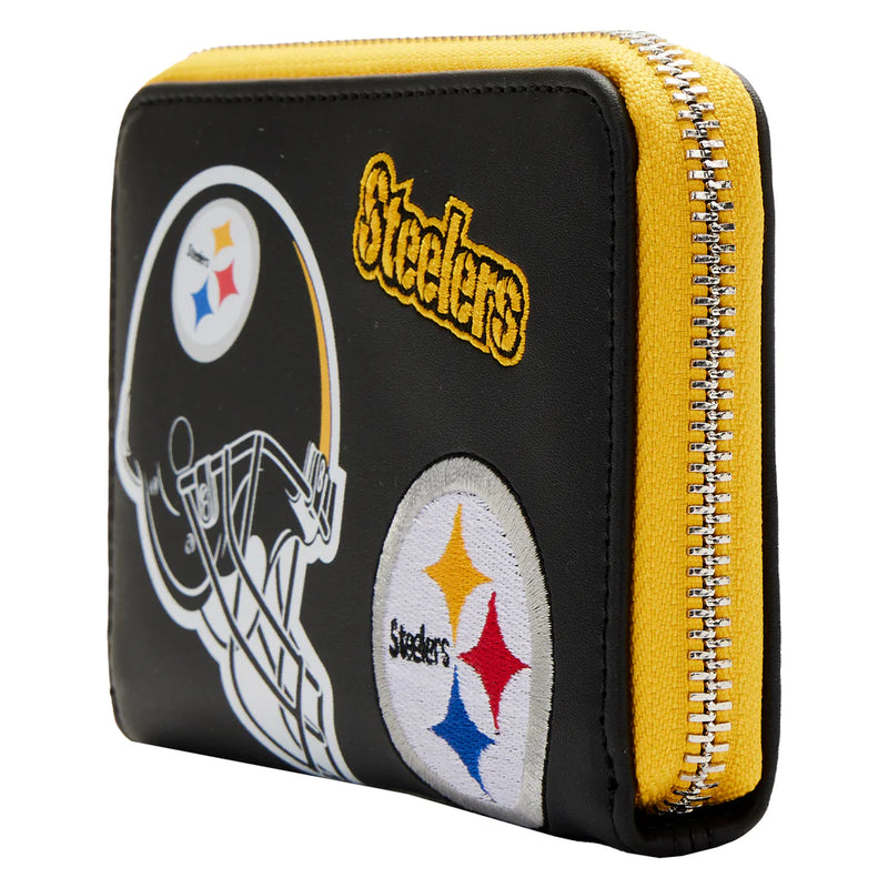 Pittsburgh Steelers - NFL Patches Zip Around Wallet