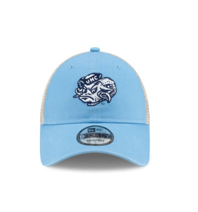 North Carolina Tar Heels 9Forty Trucker Adjustable Snapback 