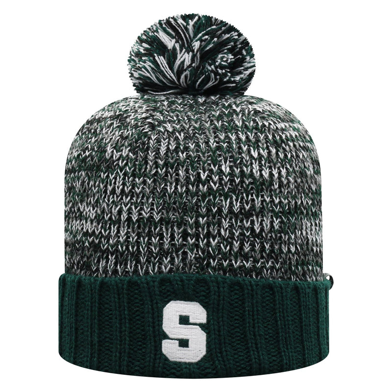 Michigan State Spartans Soar Cuffed Knit Three-Tone Beanie