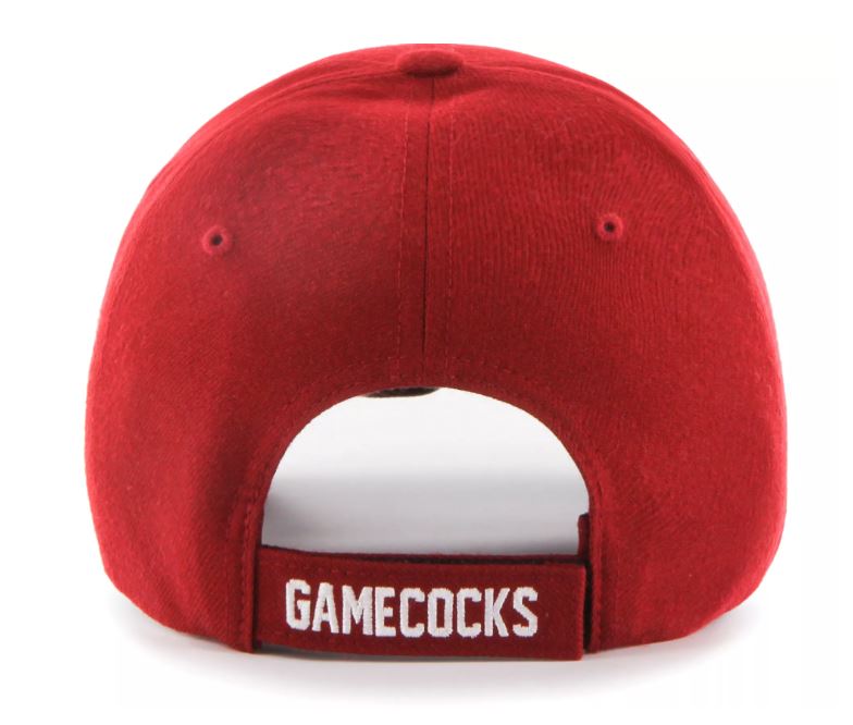 South Carolina Gamecocks - Garnet MVP Adjustable Hat, 47 Brand