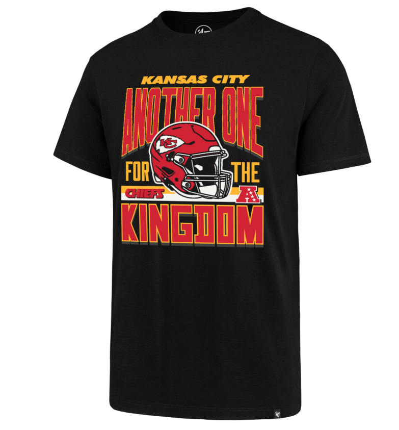 Kansas City Chiefs - Regional Super Rival Tee Black Mens T-Shirt