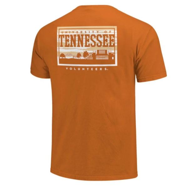 Tennessee Volunteers  Campus Skyline Short Sleeve T-Shirt