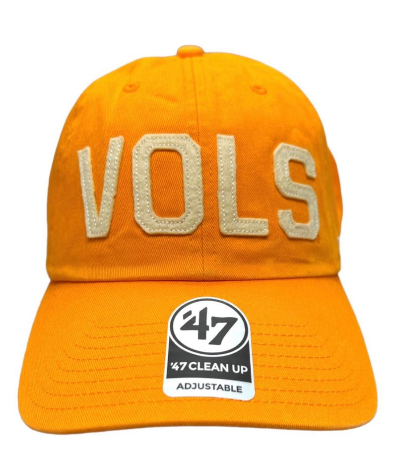 Tennessee Volunteers - Vibrant Orange Finley Clean Up Hat, 47 Brand