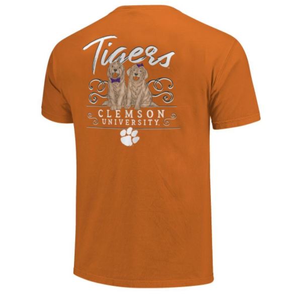 Clemson Tigers Double Trouble Short Sleeve T-Shirt