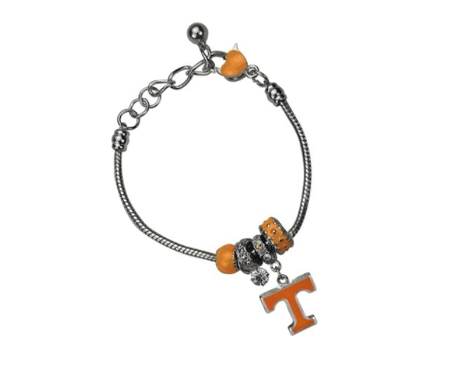 Tennessee Volunteers Logo  charm Bracelet