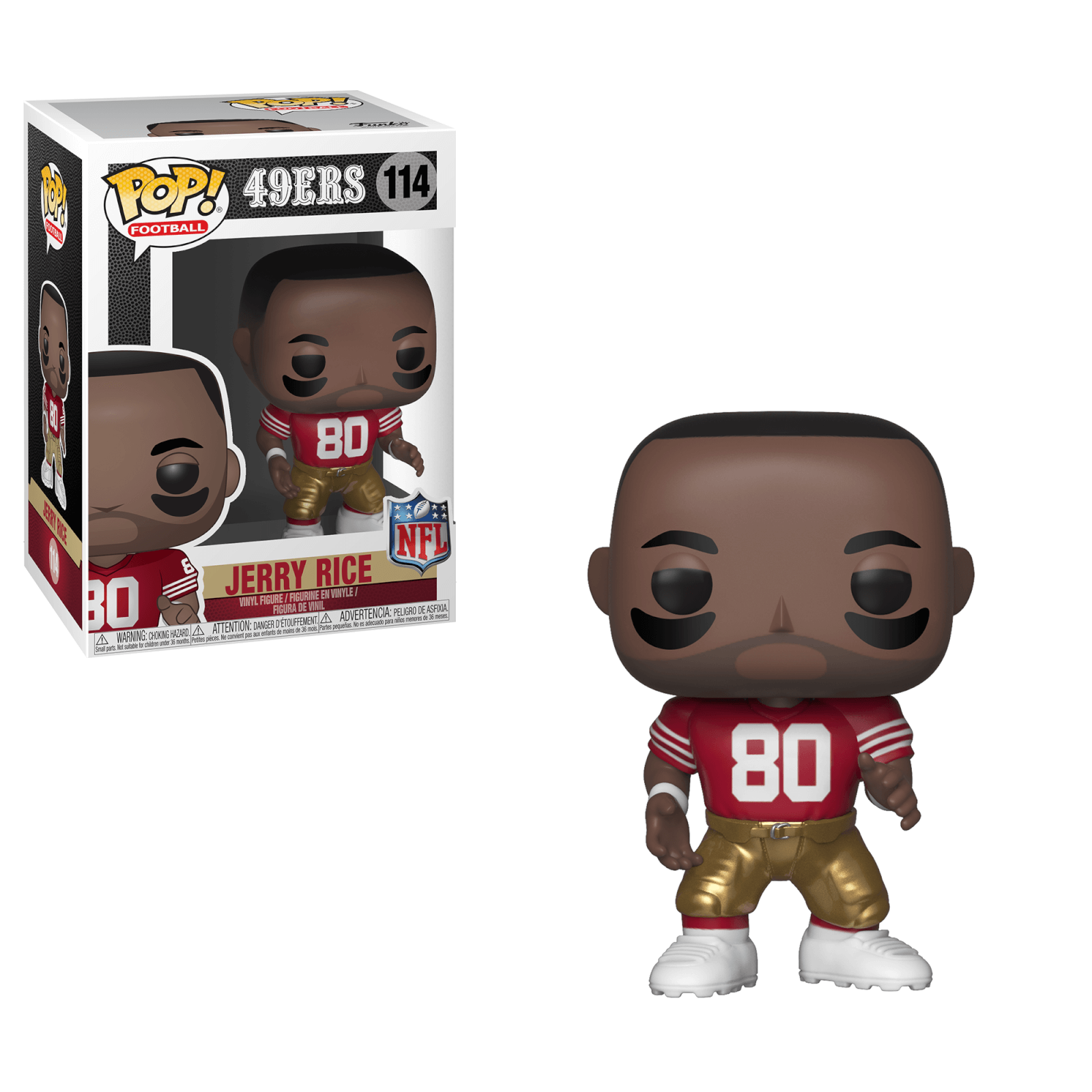 NFL Legends - Jerry Rice Pop! Vinyl Figure