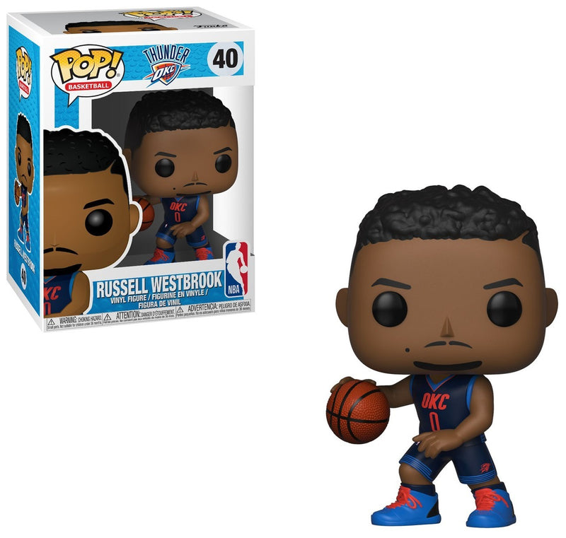 NBA Oklahoma City Thunder Funko POP! Sports Russell Westbrook Vinyl Figure