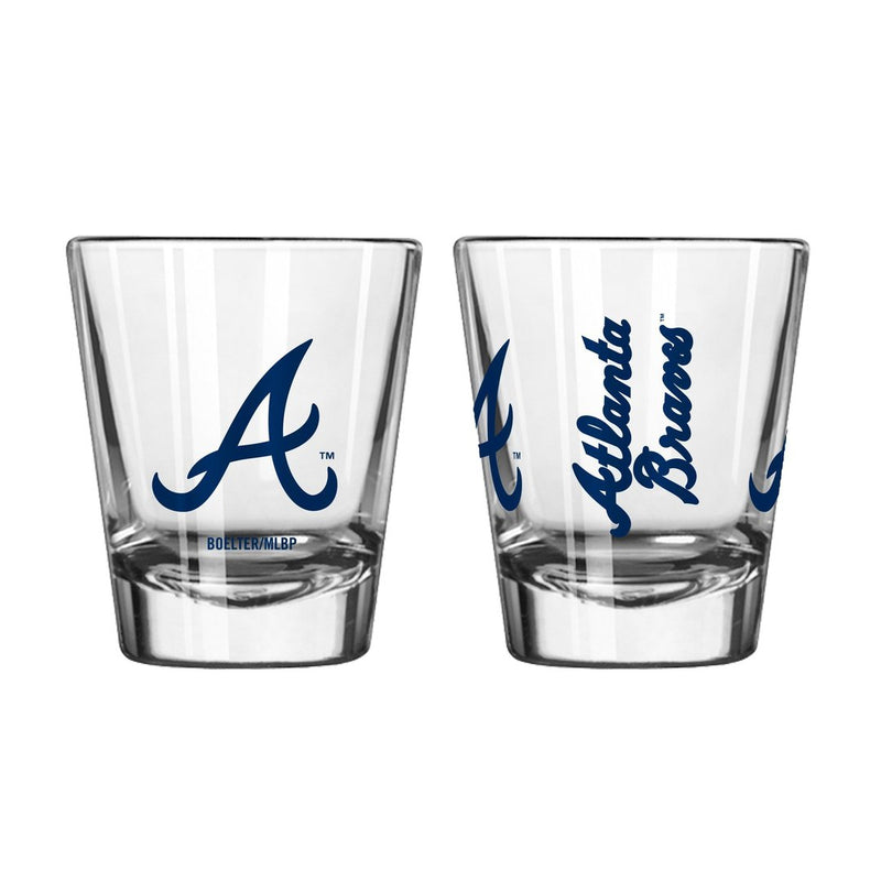 Atlanta Braves - Gameday 2oz Shot Glass