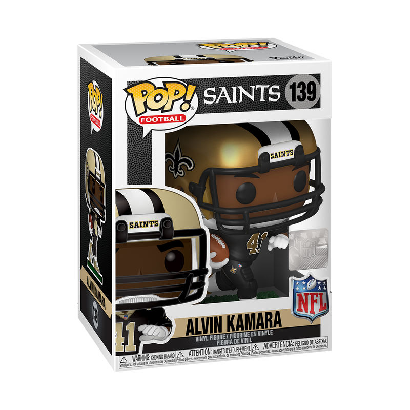 Funko POP! NFL: New Orleans Saints - Alvin Kamara