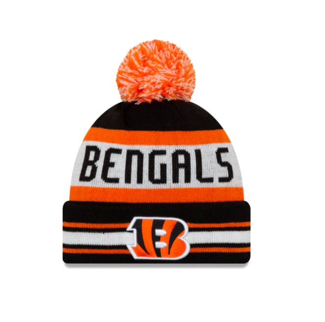 Cincinnati Bengals - The Jake Knit with Pom, New Era