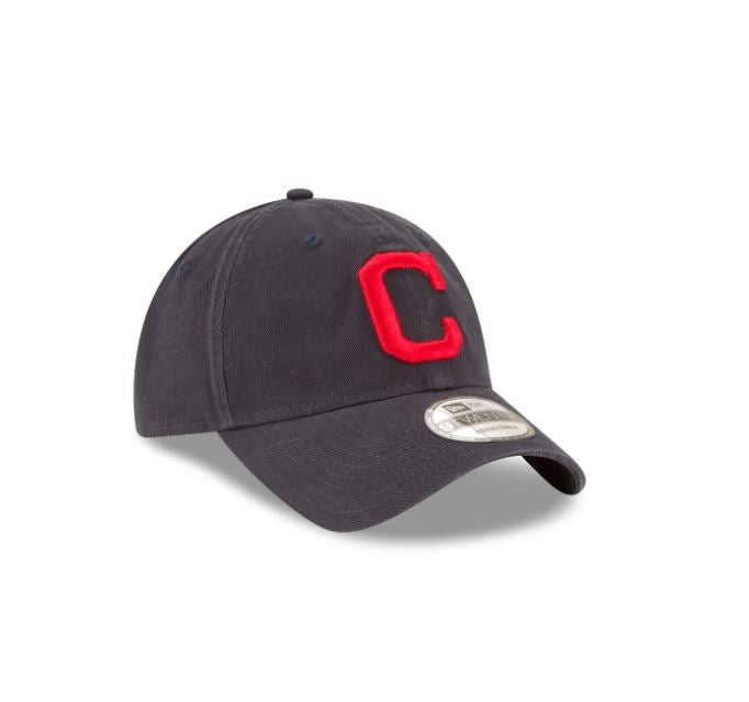 Cleveland Indians - 9Twenty Core Classic Black Adjustable Hat, New Era