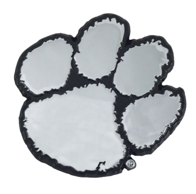 Clemson Tigers - Logo 3" x 3.2" Metal Auto Emblem