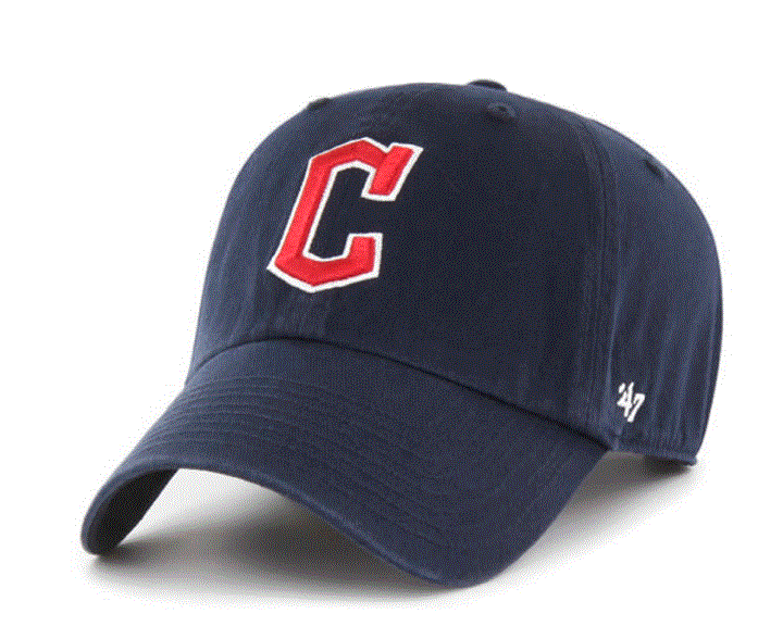 Cleveland Guardians - Navy Clean Up Hat, 47 Brand