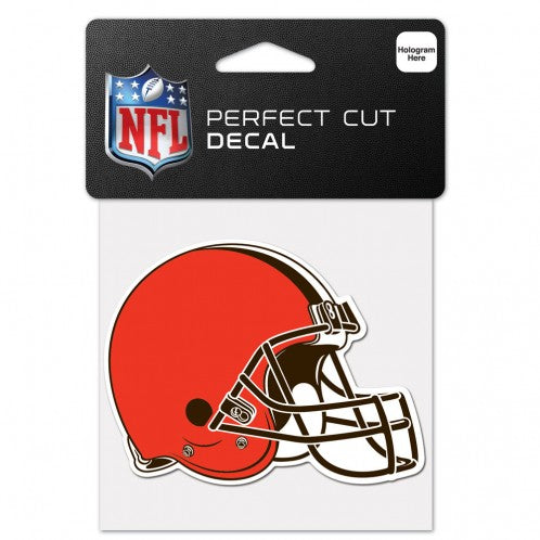 Cleveland Browns 4x4 Die Cut Decal