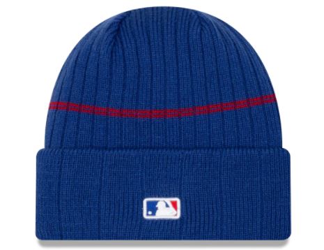 Chicago Cubs - Royal Primary Logo on Field Sport Cuffed Knit Hat, New Era