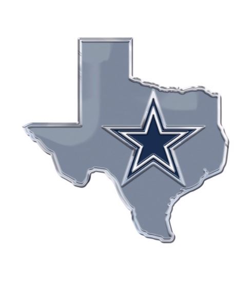 Dallas Cowboys - Embossed State Emblem