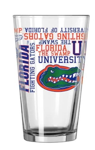 Boelter Florida Gators Spirit Pint Glass