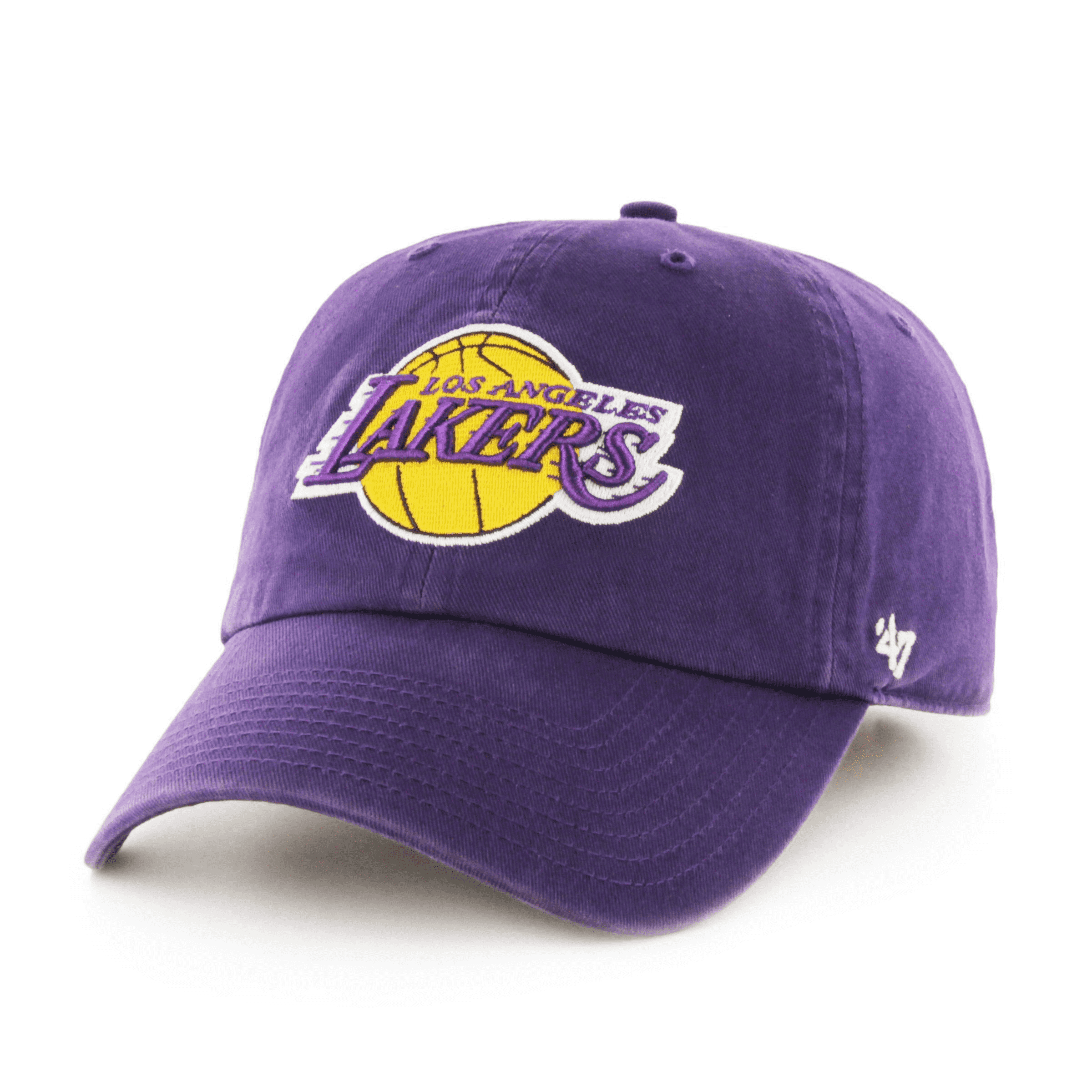 Los Angeles Lakers Purple Clean Up Adjustable Hat