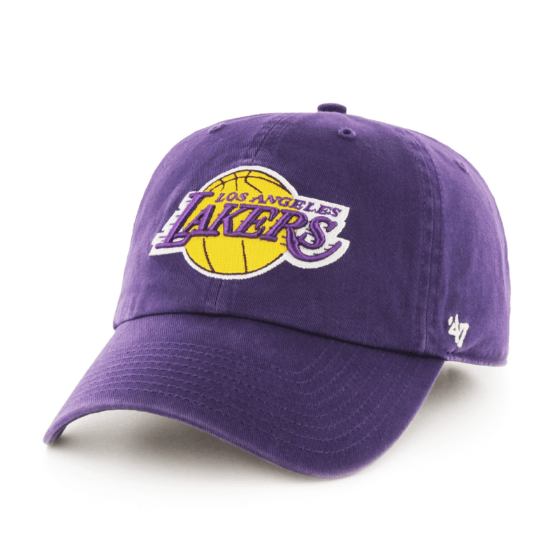 Los Angeles Lakers Purple Clean Up Adjustable Hat