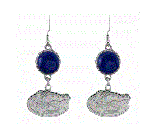 University of Florida - Florida Gators - Bubble Dangle Earrings