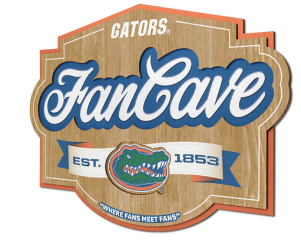 Florida Gators - Fan Cave Sign Wall Frame