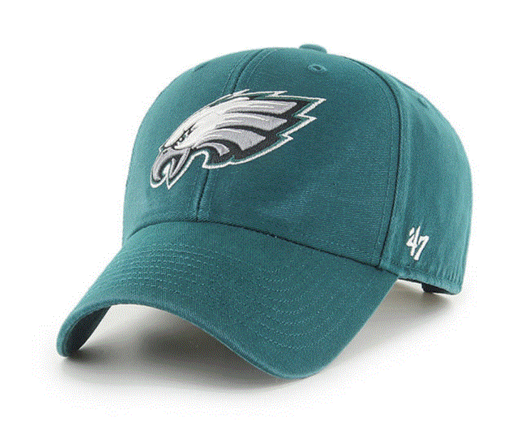 Philadelphia Eagles - Pacific Green Legend MVP Hat, 47 Brand