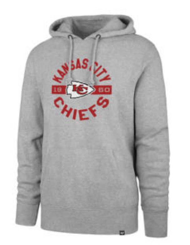 Kansas City Chiefs - Roundabout Headline Grey Hoodie