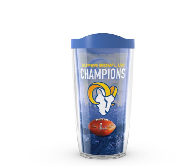 Los Angeles Rams - Super Bowl Champions 16oz / 24oz Tervis Tumbler